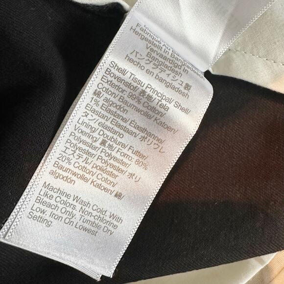 J. Crew Factory Straight Fit Flex Chino Pants Black Size 31x32 Casual Work Wear - Picture 8 of 10